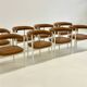 Vintage dining chairs by A. Dal Vera e Figli & Flam Sansoni