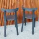 2 Chaises All Plastic Chair APC grise par Jasper Morrison pour Vitra,