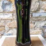 Vintage design black vase