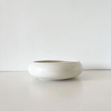 Matte white ceramic bowl, 1950s
