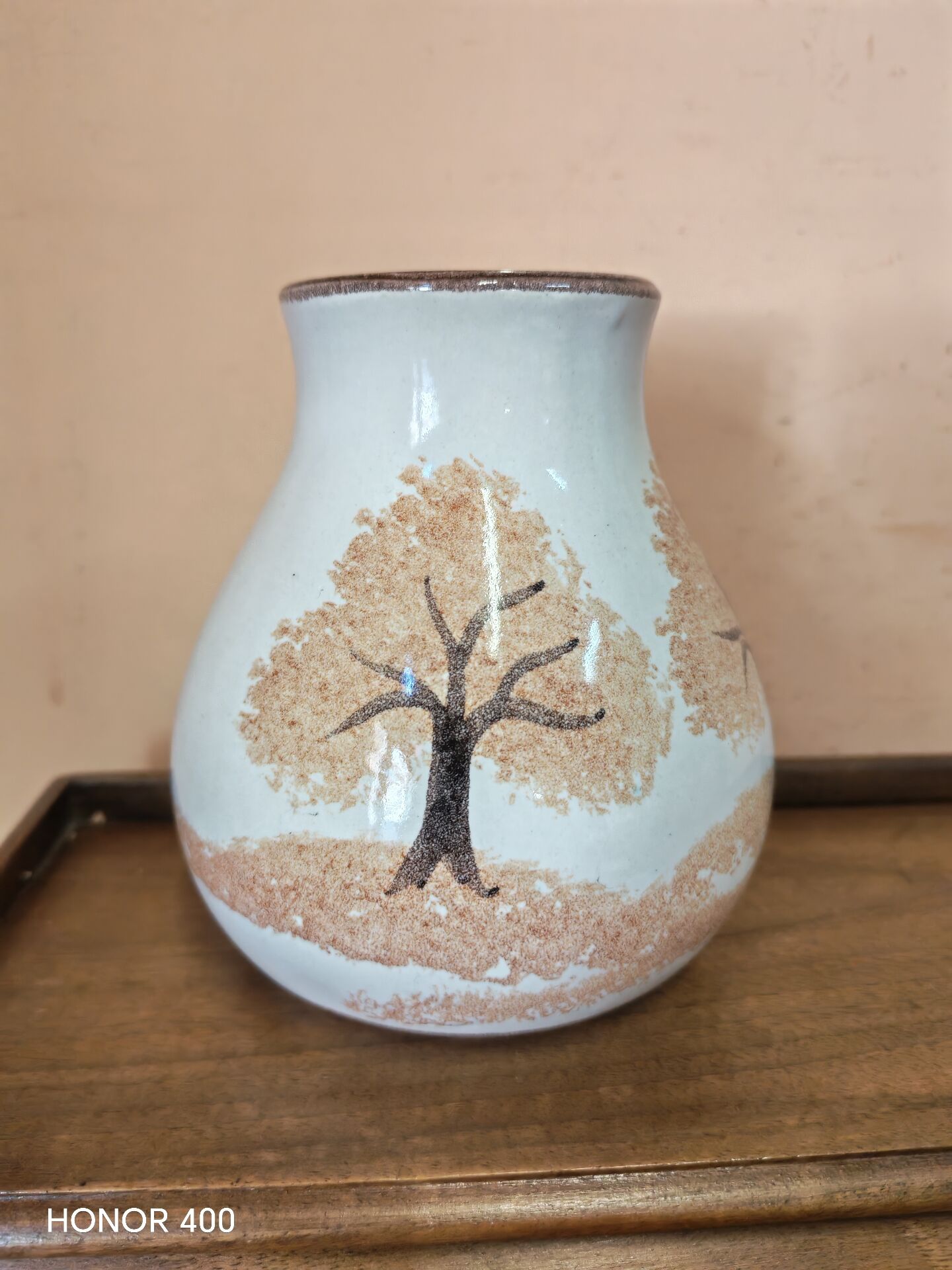 Vintage vase Bay Keramik tree decor West Germany