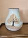 Vase  vintage Bay Keramik décor arbre West Germany