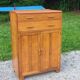 Parisian sideboard 2 doors 2 drawers at support height in oak
