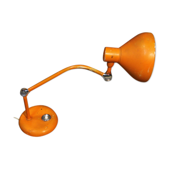 Lampe à bras Jumo GS1 orange 1960
