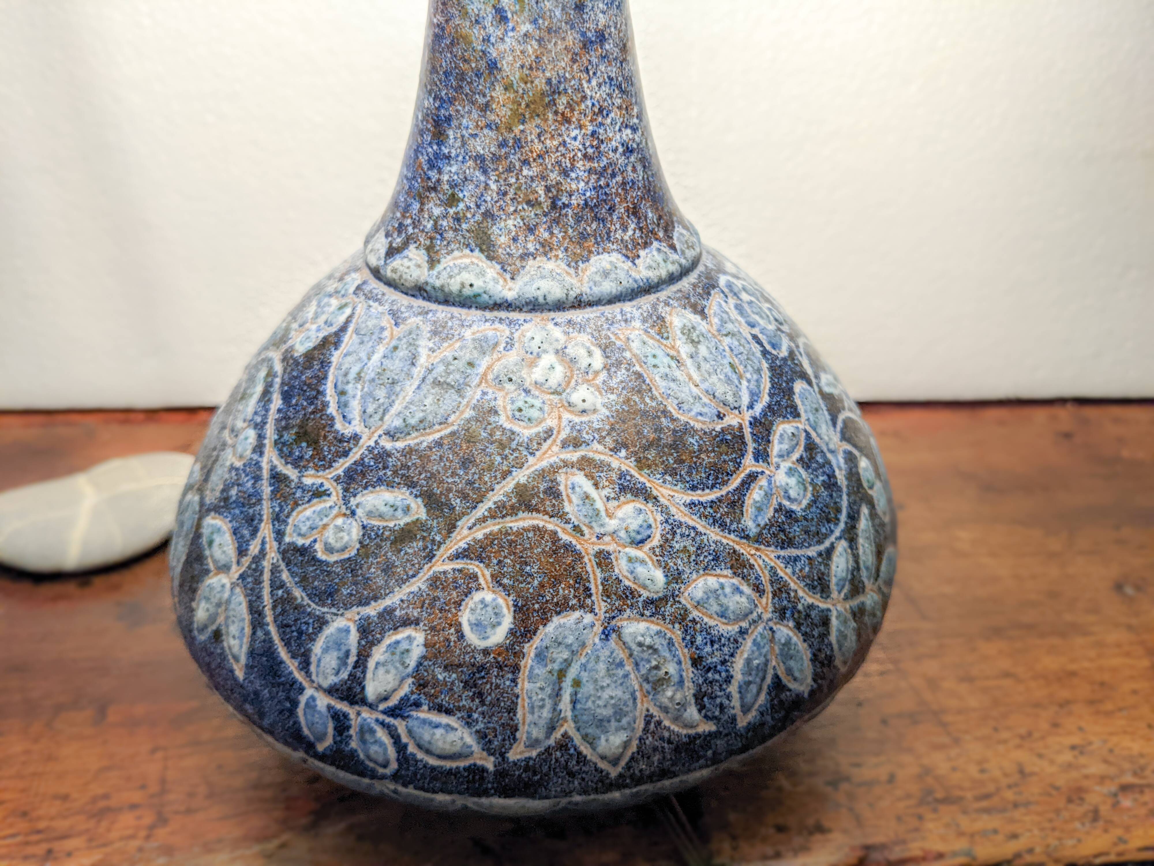 Vintage ceramic lamp, The Potters' Barn