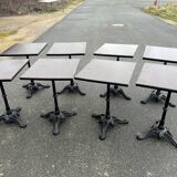 Set of 12 bistro tables