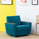 Vintage Scandinavian Armchair – 82 cm