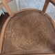 Pair of chairs in the style of antique armchairs circa 1940 - engraved seat.