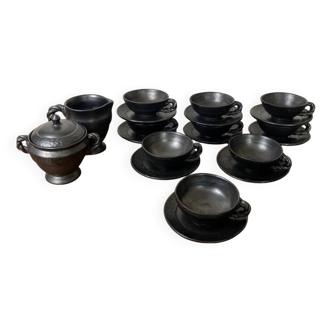Humbert Pittari Vallauris 20th Century Coffee Service