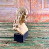 Bust of Christ signed A. Giannelli, ancient Italian sculpture.