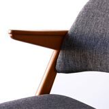 Chair with armrests by Bengt Ruda for NK