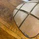 Mother-of-pearl and brass wall light