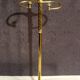 Fireplace tool set or umbrella stand in brass "Grandry fils"