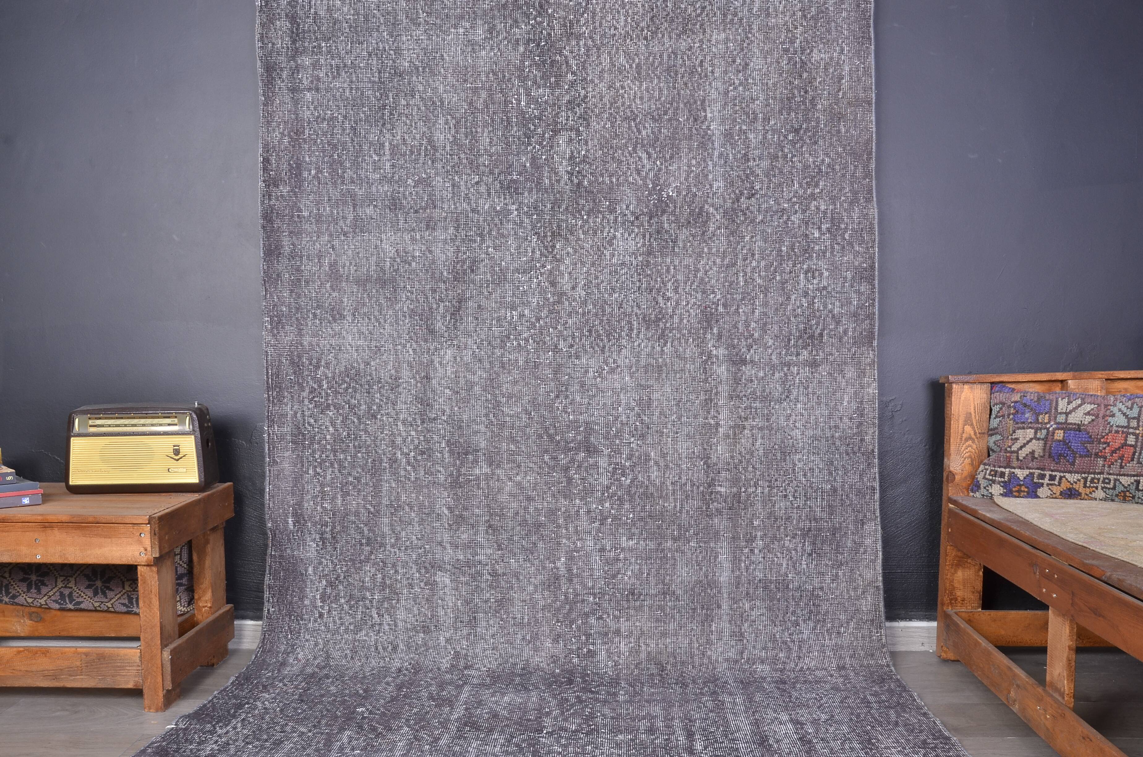 Grey Oushak Turkish Rug sku 2160