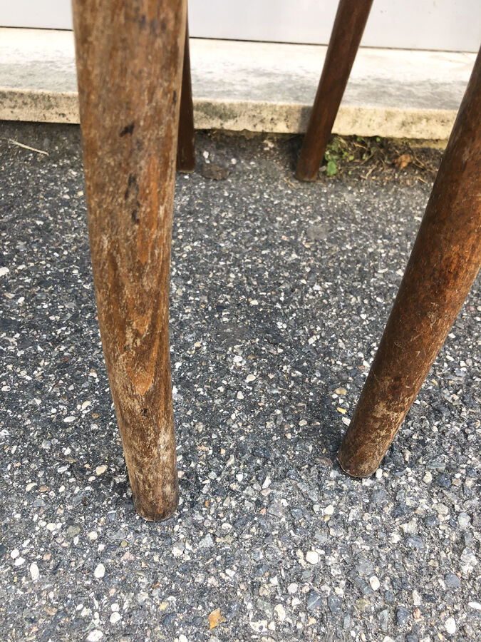 6 chaises bistrot Thonet Tchécoslovaquie 1920