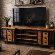 Meuble TV industriel