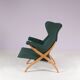 1980s Fiorenza high back easy chair by Franco Albini for Arflex Italy