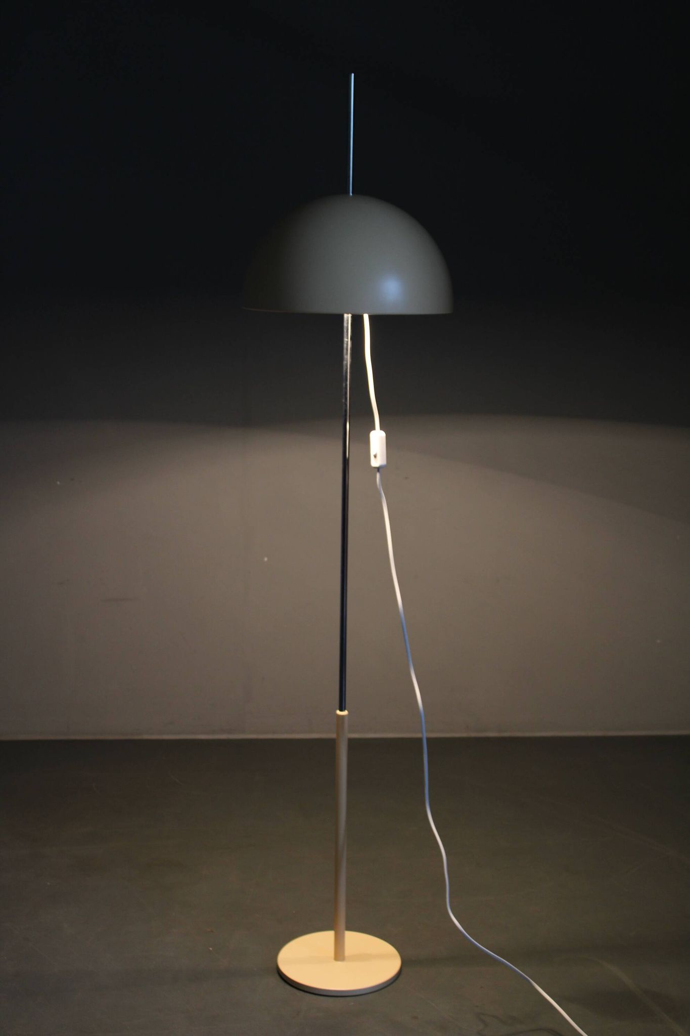 Lampadaire champignon Napako avec abat-jour réglable en hauteur, Tchécoslovaquie 1970