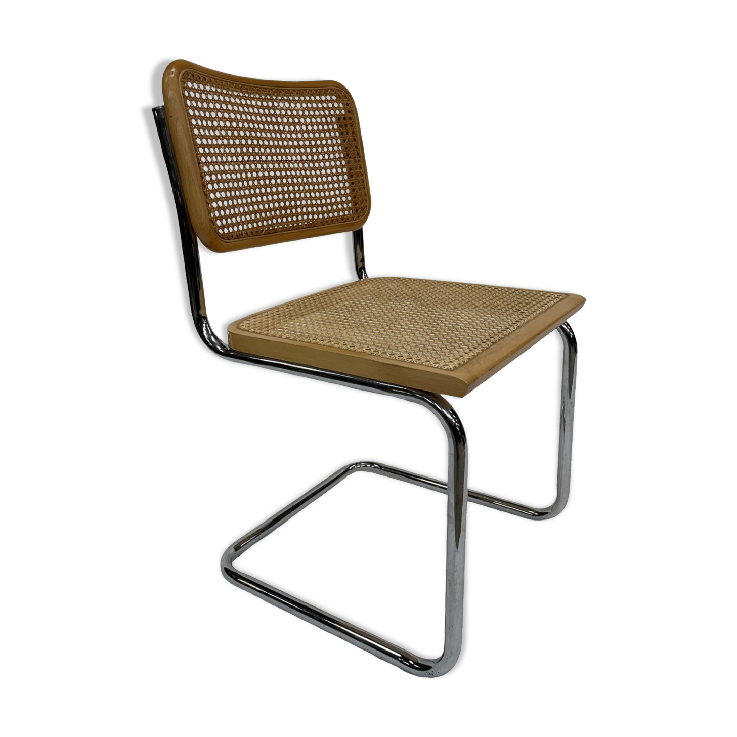 Cesca design chair b32 model in chrome