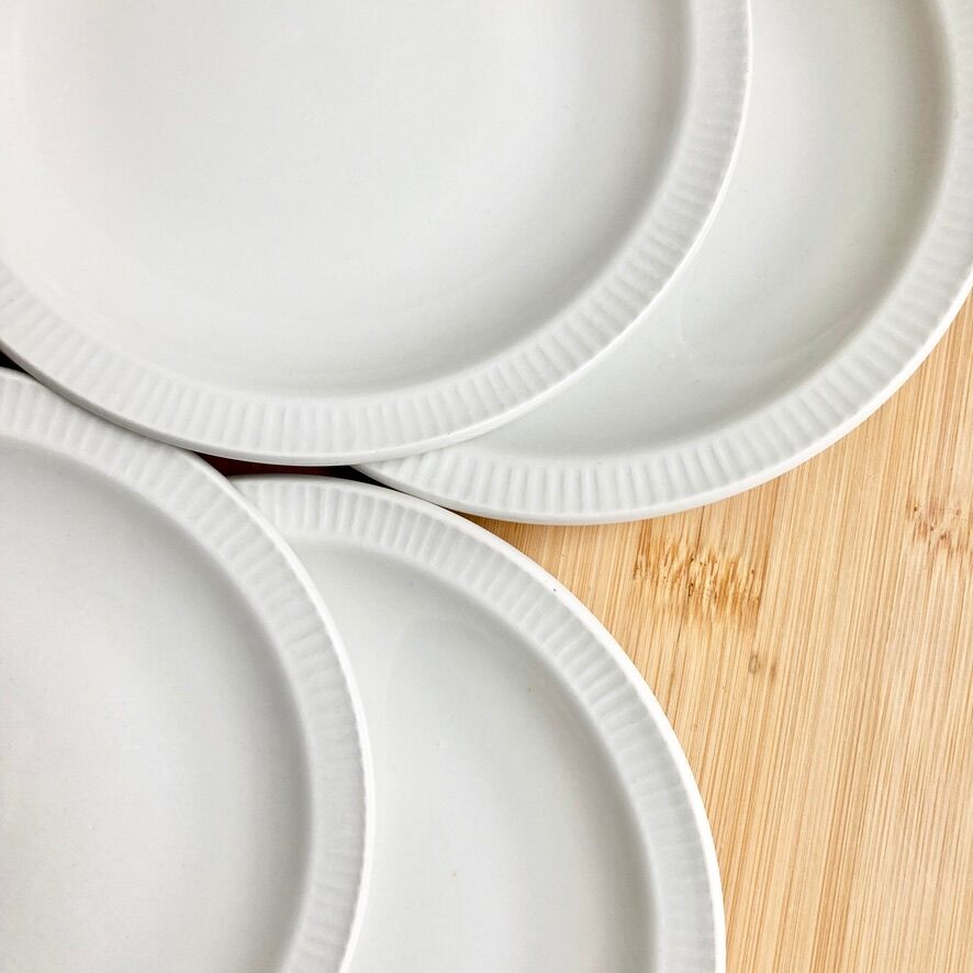 4 plates Bistrot Sarreguemines 1970