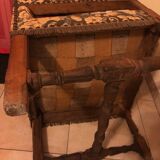 Pair of tapestry armchairs
