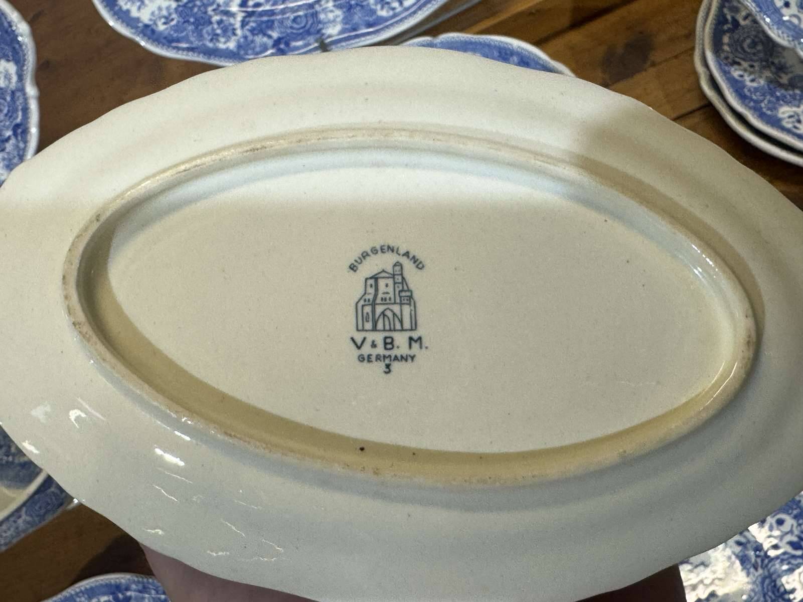 32-piece table service Burgenland decor from Villeroy and Boch.