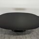 Wood and fiberglass dining table