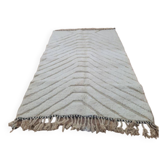 Handmade wool Berber rug 250x150 cm