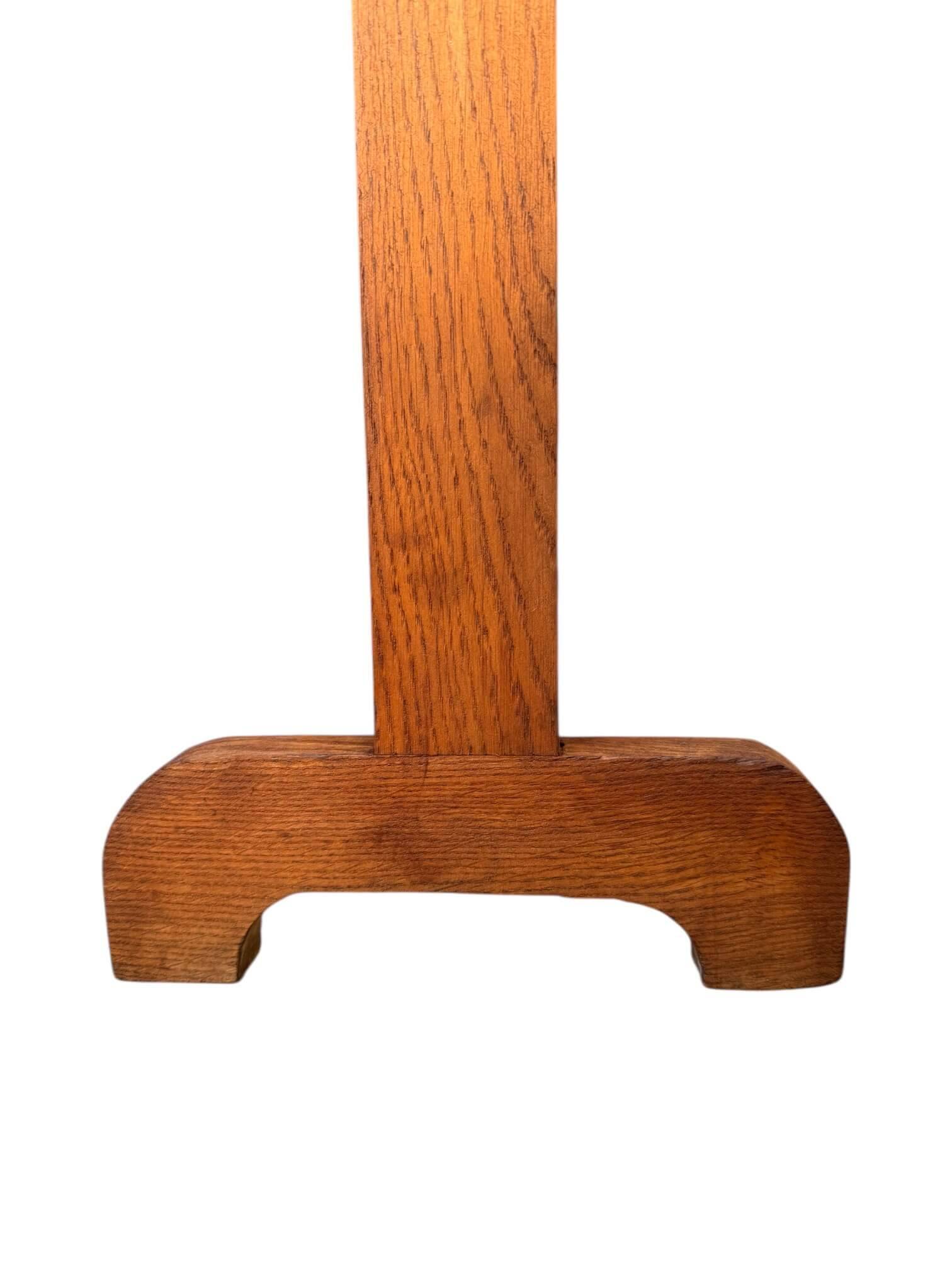 Large oak refectory table