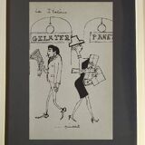 Daninos illustrations from 1962 “The Italians”