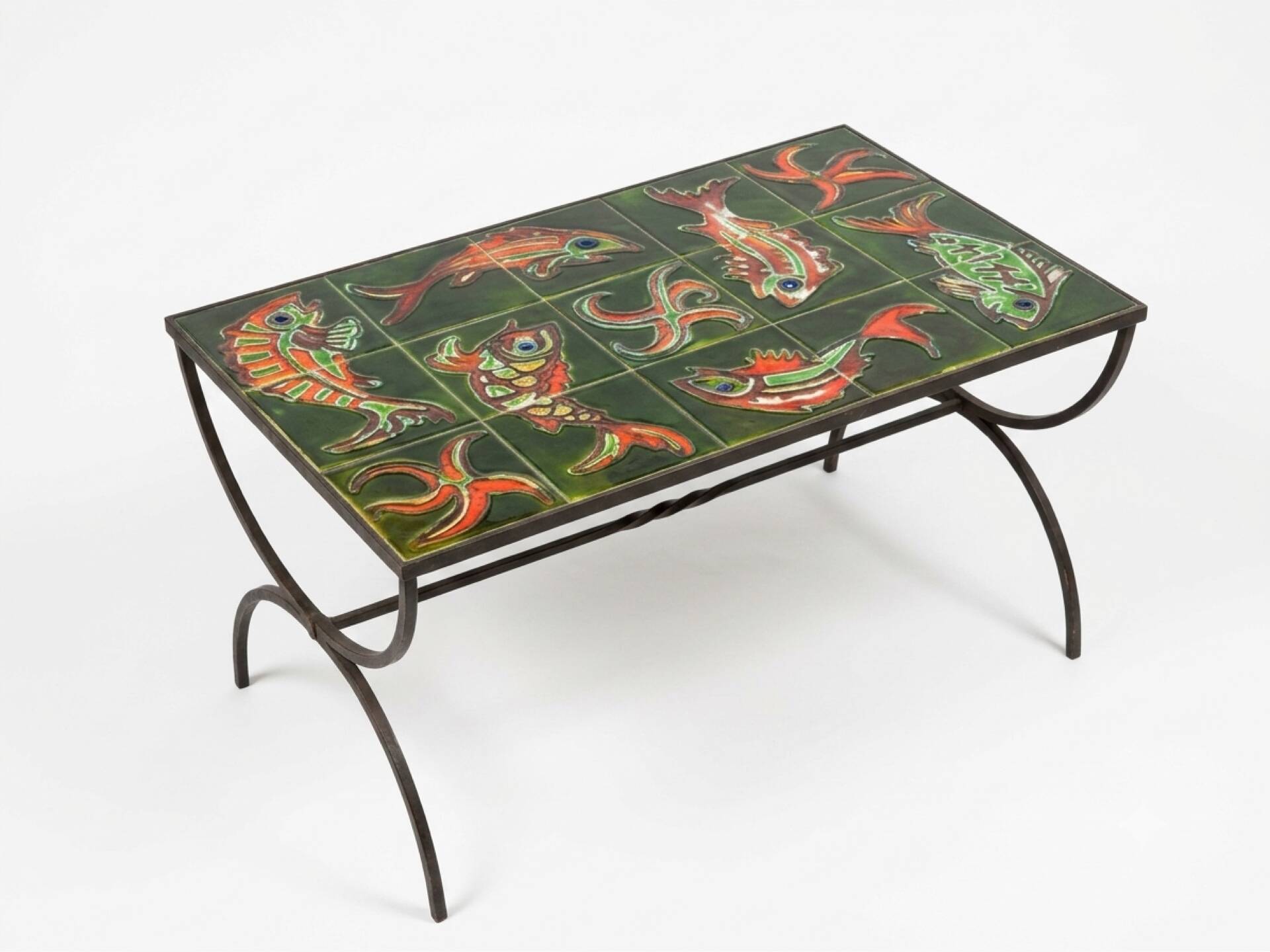Vintage ceramic coffee table