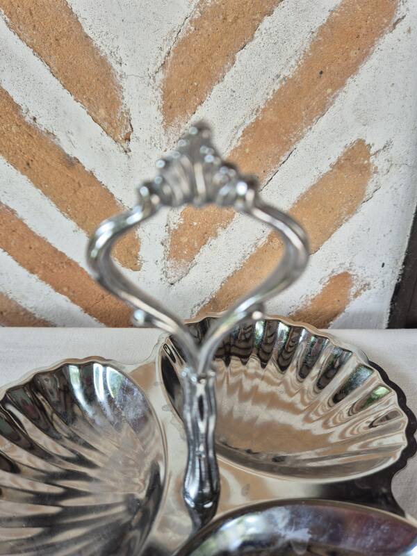 Vintage serving platter for aperitifs