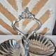 Vintage serving platter for aperitifs