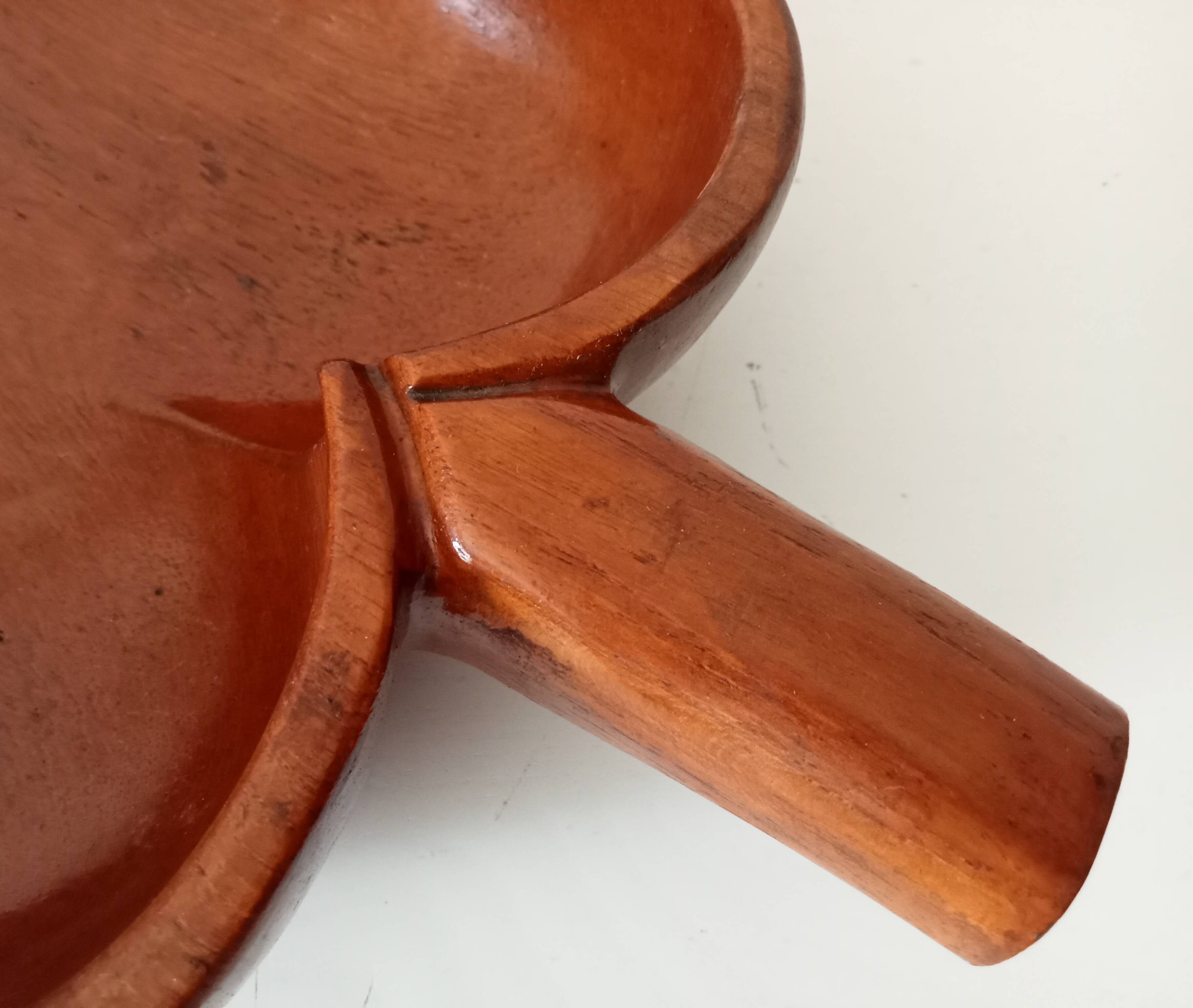Vintage teak sideboard in 1960s Scandinavian style.