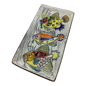 Empty pockets Ceramic, red leather exterior