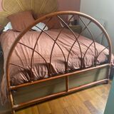 Rattan headboard