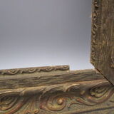 Old wooden and stucco frame
