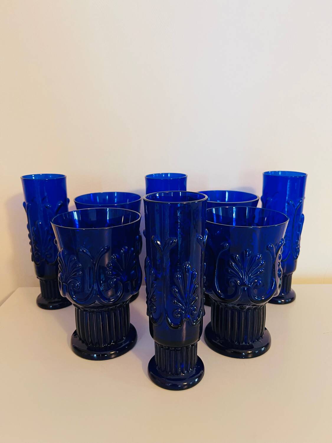 Pilgrim Cobalt Blue Glasses