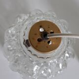 Vintage glass bubble pendant lamp