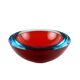 Vintage bowl from the 1960s in multicoloured glass from Murano, Italy.