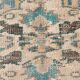 7x9  Orange &  Blue Turkish Area Rug 207x289Cm SK 240623