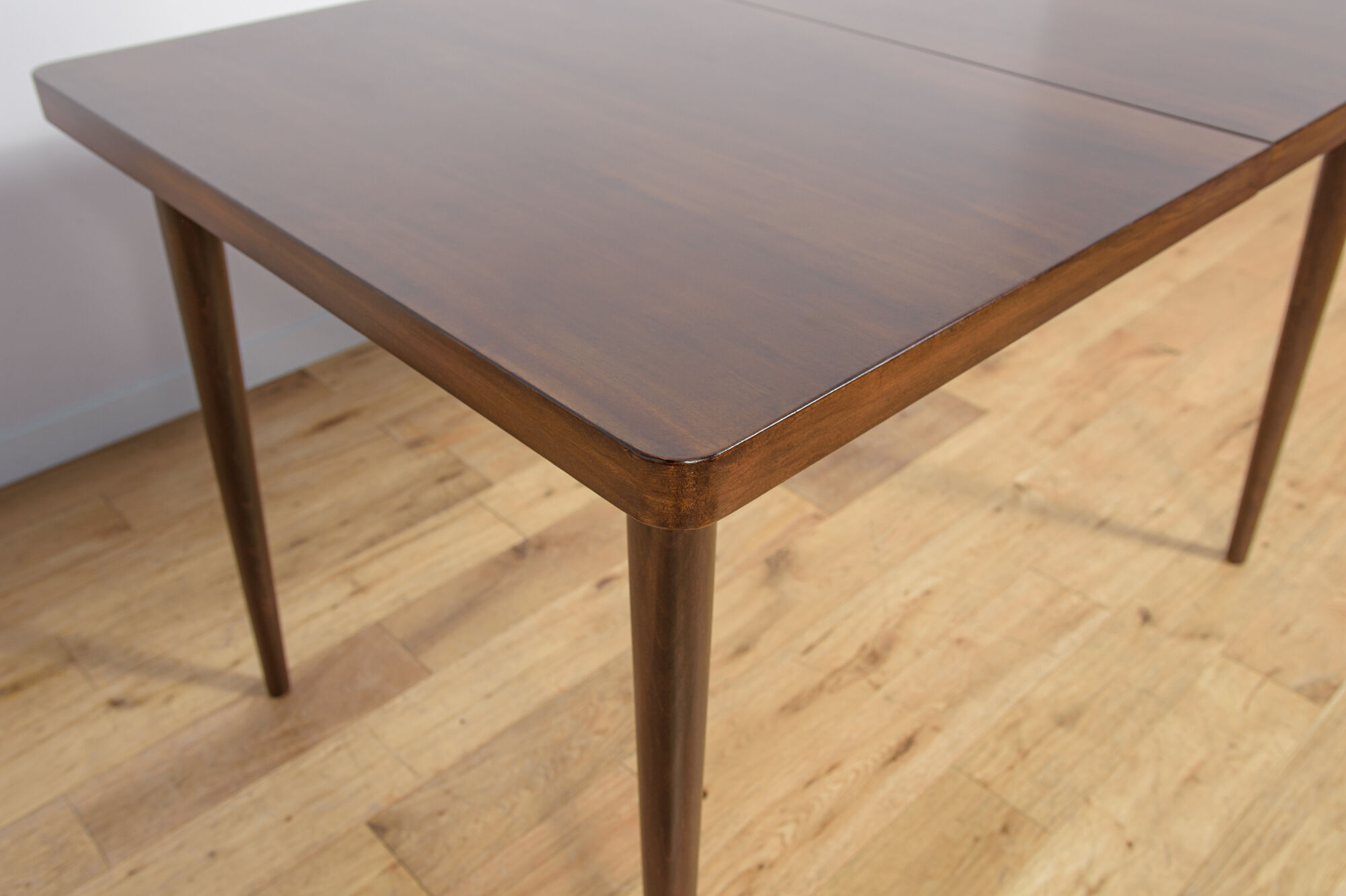 Mid Century Walnut Dining Table by Bohumil Landsman for Jitona, Czechoslovakia, 1960s