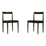 Pair of Teak Dining Chairs by Lübke, 1960s