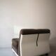 Anthracite black velvet driver, Amanta model by Mario Bellini for C&B Italia, 1970