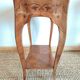 Pair of marquetry tables