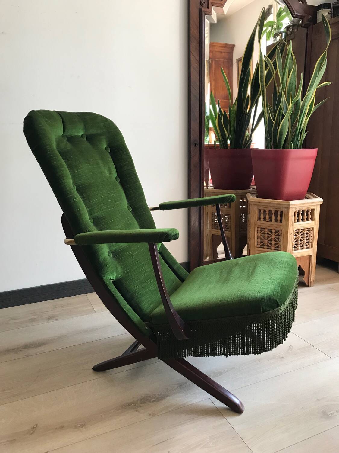 Fauteuil années 60 design triconfort