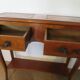 Cherry console with 2 drawers - Louis XV style - cherry wood