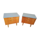 Pair of vintage bedsides