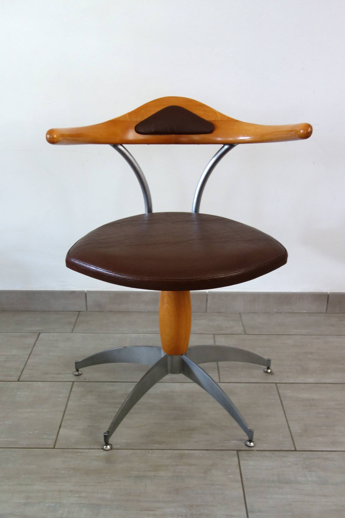 Fauteuil de barbier élégant années 50/60, Pays-Bas