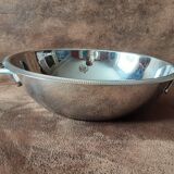 Set of 2 stainless steel salad bowls